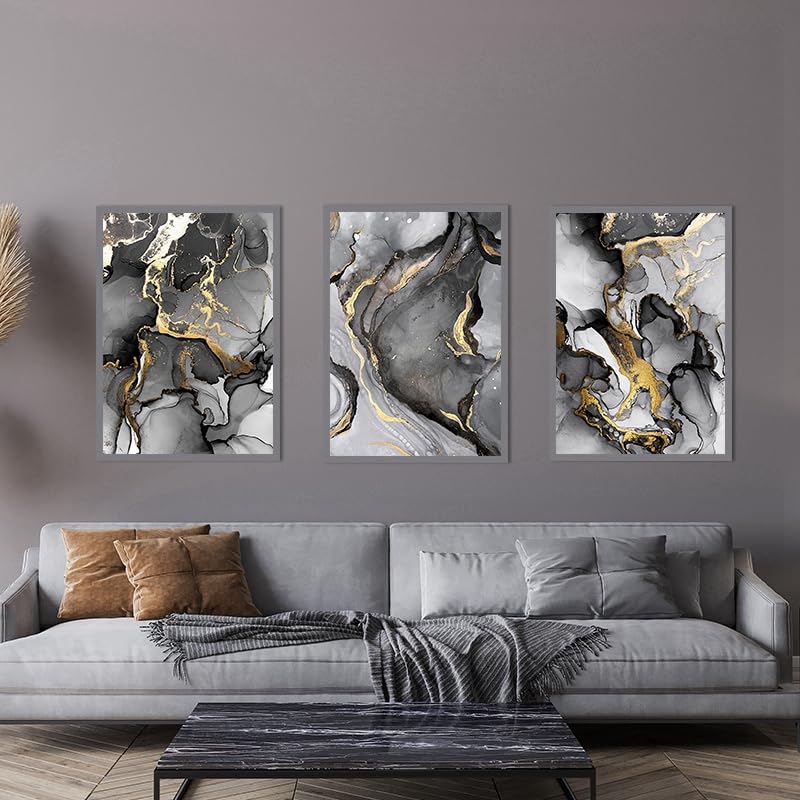 LPFNSF Islamic Decorative Poster, Arabic Calligraphy Marble Background Picture, Decorative Canvas Painting - Image 3