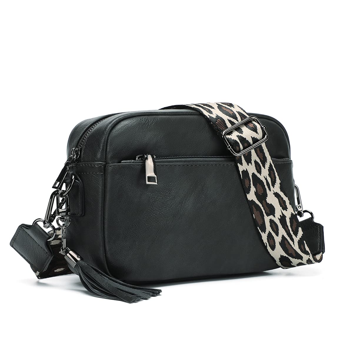 KL928 Small Crossbody Bag for Women, Soft FAUX Leather Cell Phone Purse，Adjustable Strap Shoulder Handbags Wallet Purse