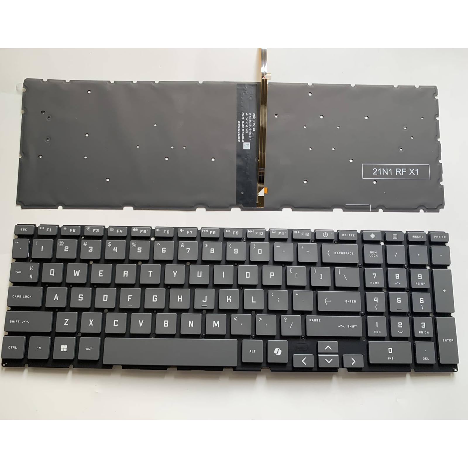 15. Ka出品 Amazon.com: Laptop Replacement Keyboard US for HP Victus 15-FA 15