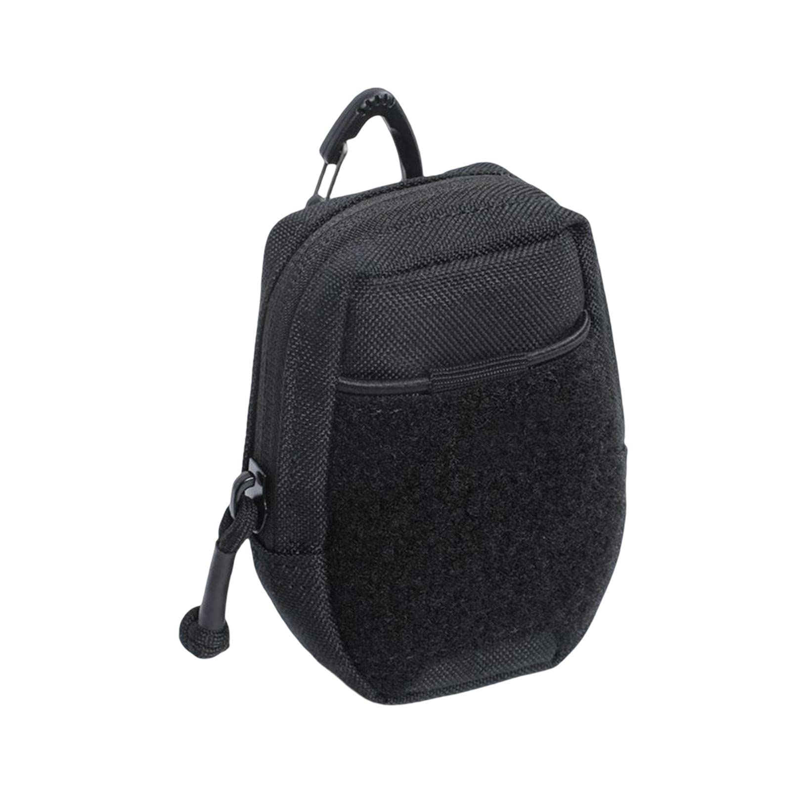 Multi Tool Pocket Organizer Pouch Organizer Portable for Running Fishing Black-image-2