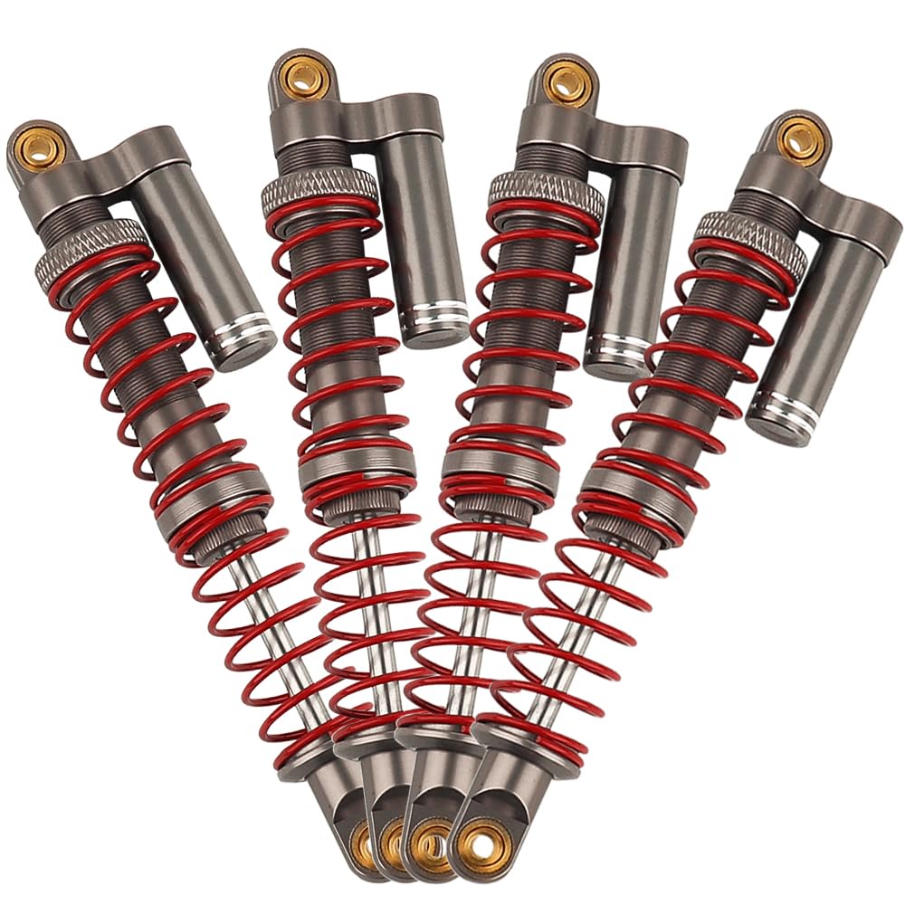 90mm Rc Shocks 100mm RC Shocks - Oil-Filled CNC Aluminum Threaded ...