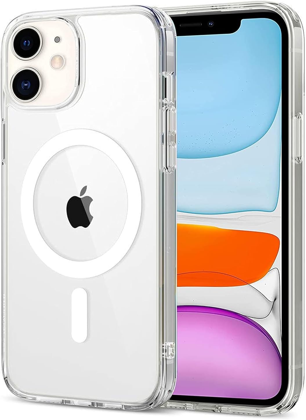 Amazon Brand - Solimo PC Back Case Cover for iPhone 11 | Compatible for iPhone 11 Back Case Cover | Scratch-Resistant Back Case Cover | Clear