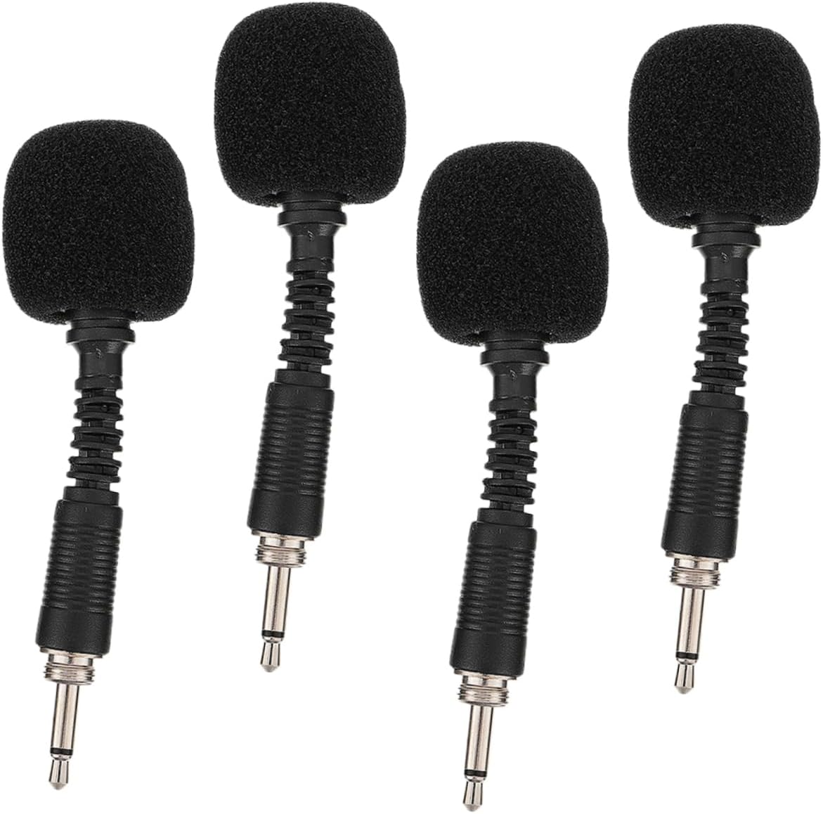 12pcs Recording Microphone Threaded Mic for Live Streaming Microphone Noise Reduction for Conference Calls and Voice Recording Laptop