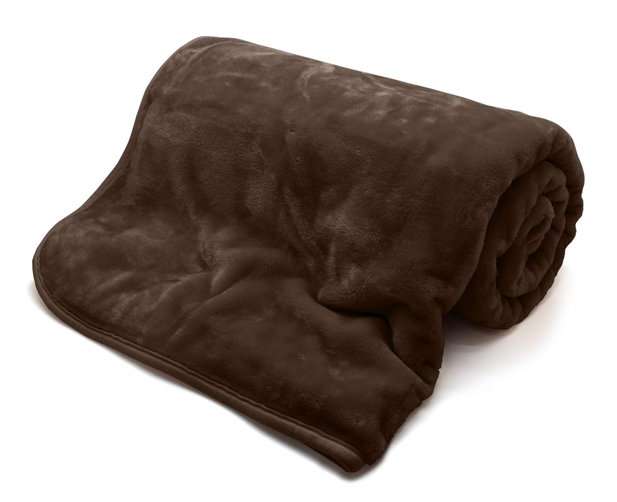 Nightzone Chocolate Luxury Soft Faux Fur Mink Fleece Throw (, Extra Large (200 Cm X 240 Cm))