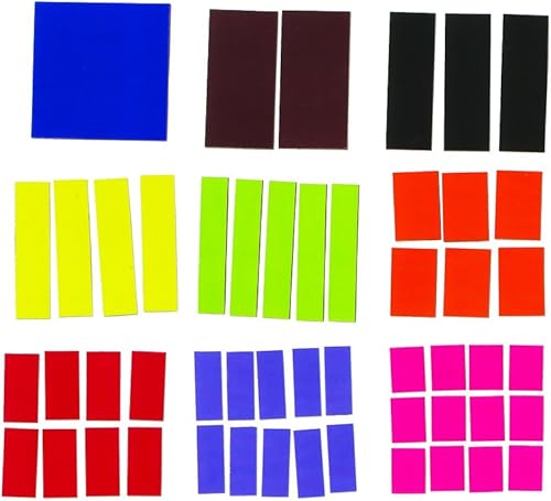 Dowling Miner - Cuadrados magnéticos de fracción (9 unidades)