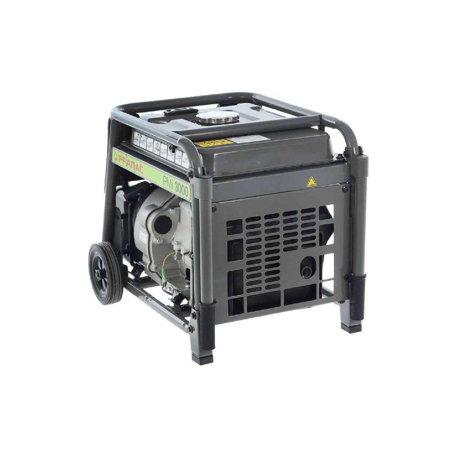 La zappa Generatore ad inverter "PMI 3000" motore OHV monofase con funzionamento a benzina ed avvio a strappo 3000 W