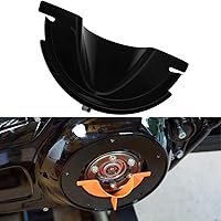 Vista 1 de HDBUBALUS Funda primaria de motocicleta Embudo de llenado de aceite primario para Harley Touring Trike modelos 2006-2017 Dyna 2007-2018 Softail Negro