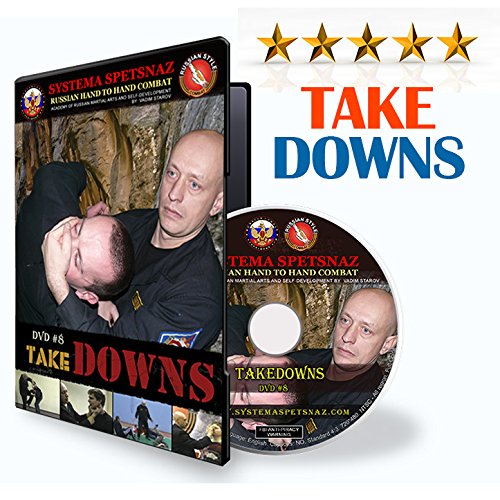 Image of RUSSIAN MARTIAL ARTS DVD - TAKEDOWNS - STREET SELF DEFENSE TRAINING by Russian Systema Spetsnaz, Russian Hand to Hand Combat Training DVD in English
