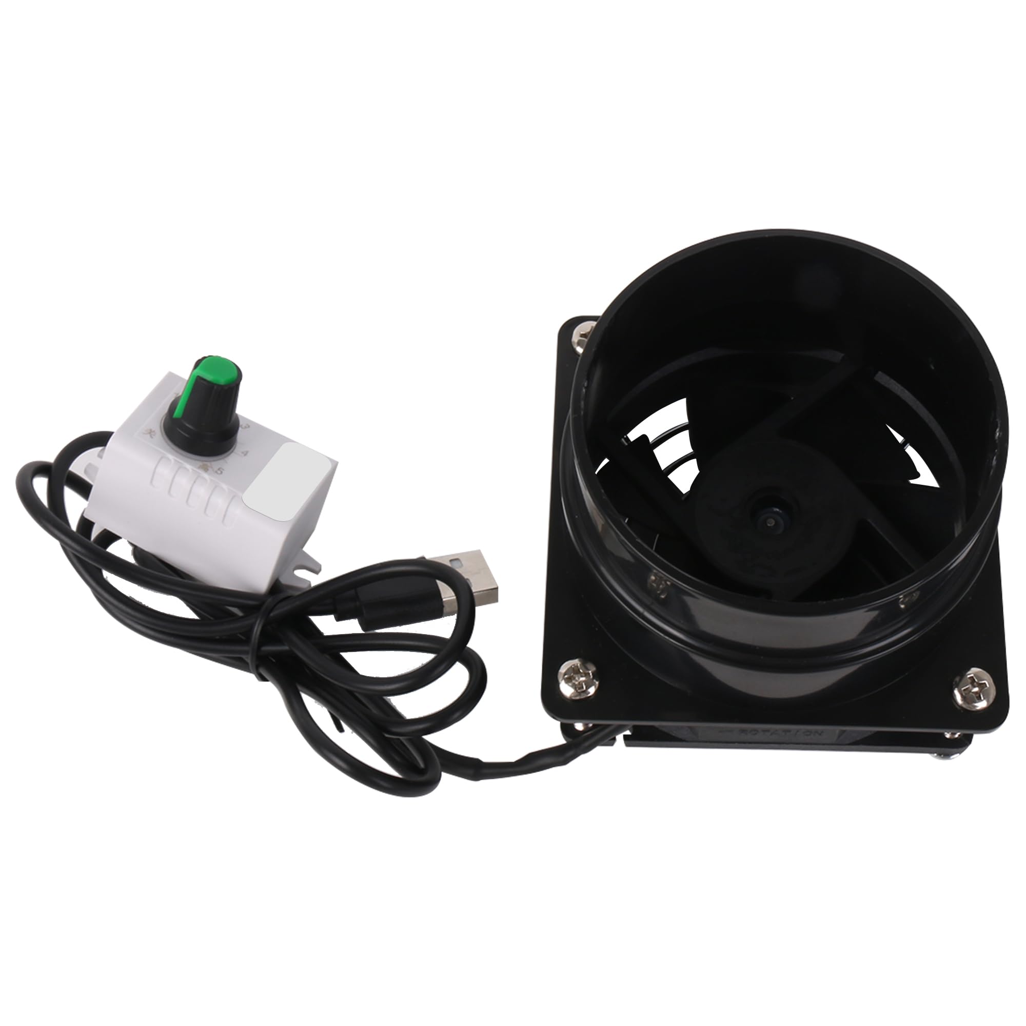Ventilateur de hotte portable USB 5V pour camping-car et studio