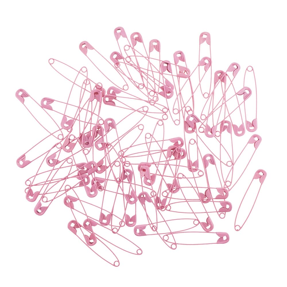 Amazon.co.jp: SaktopDeco ピンク安全ピン 2.16インチ 金属安全