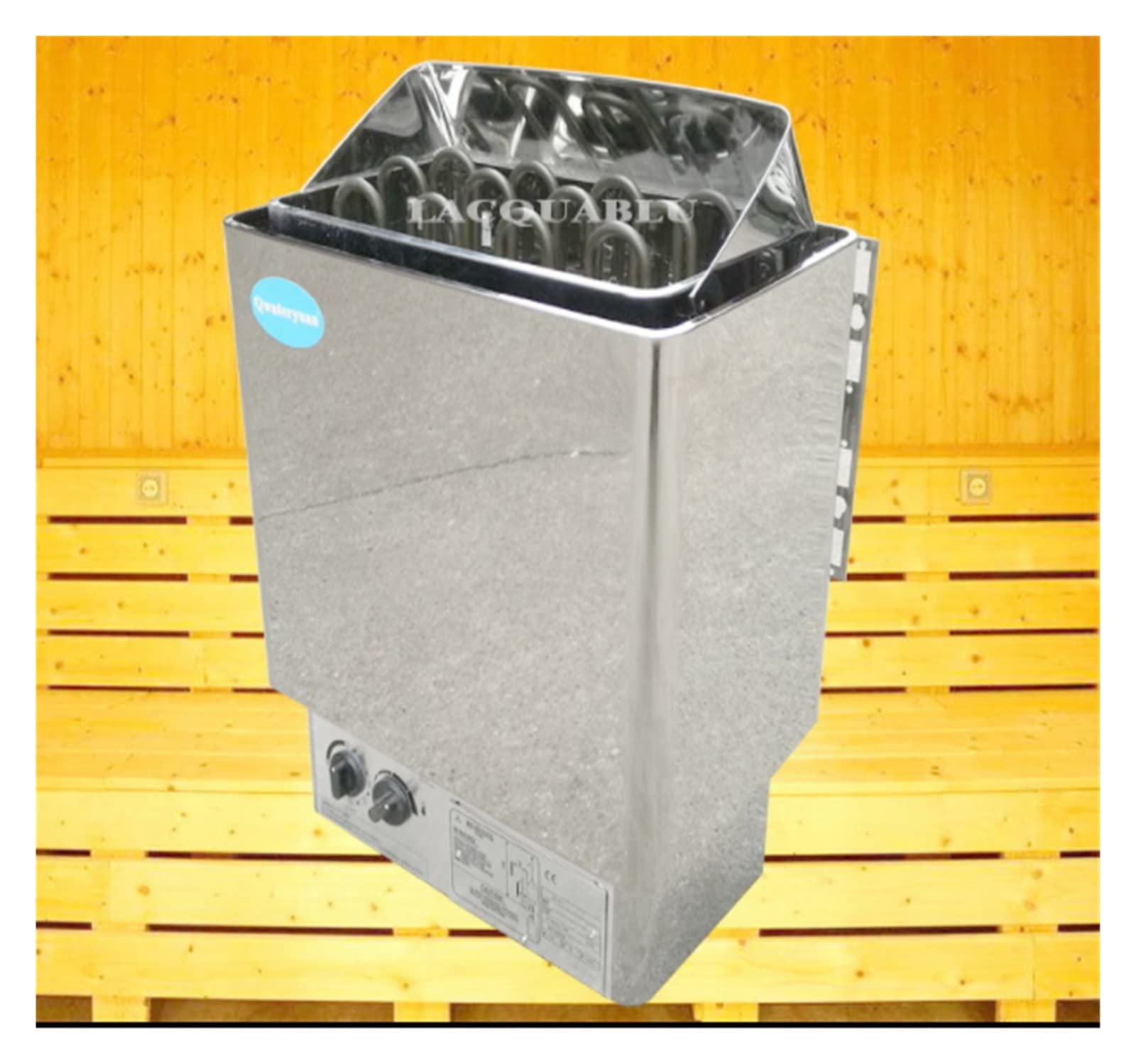 Piec do sauny Generator pary do prysznica Piec do sauny ze stali nierdzewnej Sauna sucha Piekarnik Domowy piec grzewczy z wydajnością i precyzją(6kw,38v)