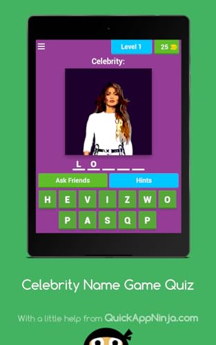 Celebrity Name Game