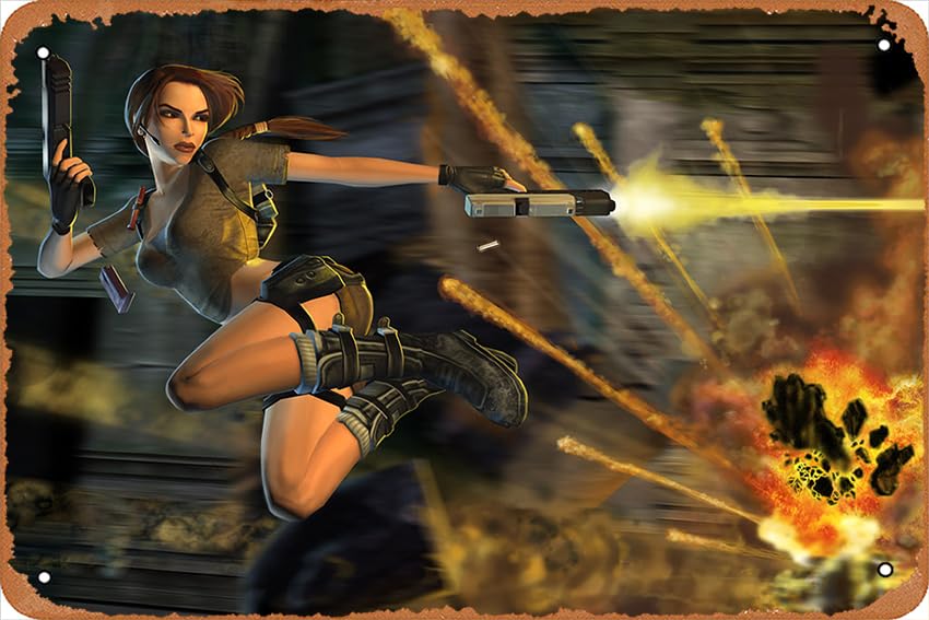 Amazon.com: Tomb Raider, Tomb Raider: Legend Game Poster Vintage
