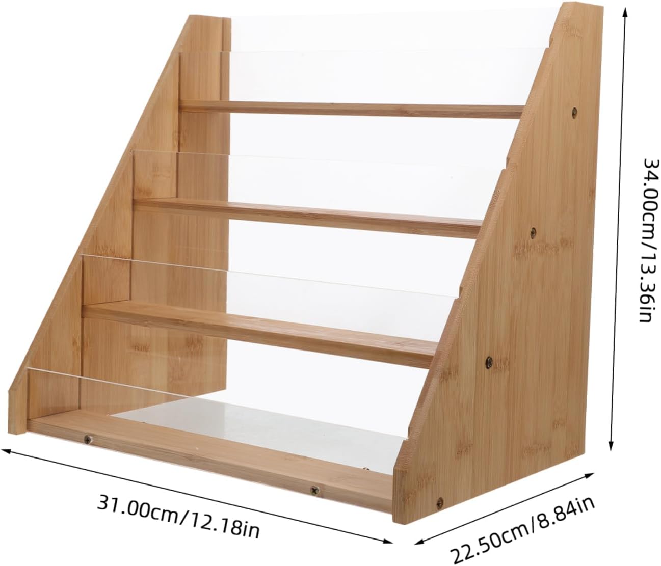 Gatuida Greeting Card Organizer Stand Multipurpose Display Rack for Birthdays Weddings and Events Space-Saving Card Holder for Postcards and Photos Elegant Design