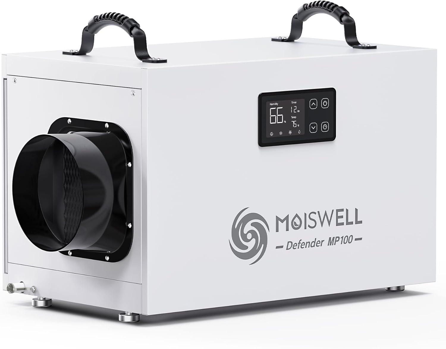 235 Pints Commercial Dehumidifier with Pump Crawl Space Dehumidifiers for Basement with Drain Hose Water Damage Restoration Unit Ideal for up to 8,000 sq ft Industrial and Job Sites
