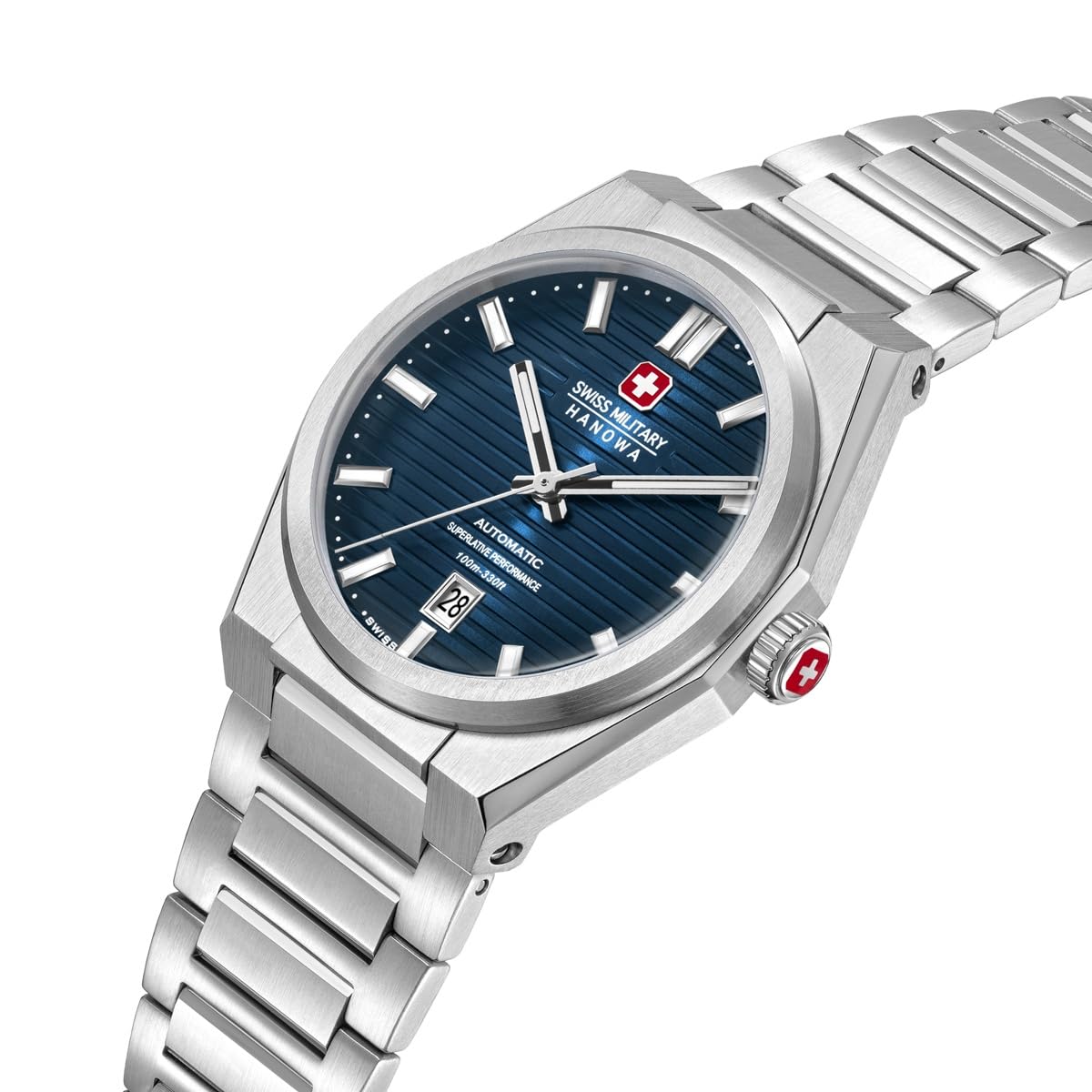 Swiss Military Hanowa SMWGL0006901 Avalanche - Reloj automático para Hombre (Acero Inoxidable, 42 mm)