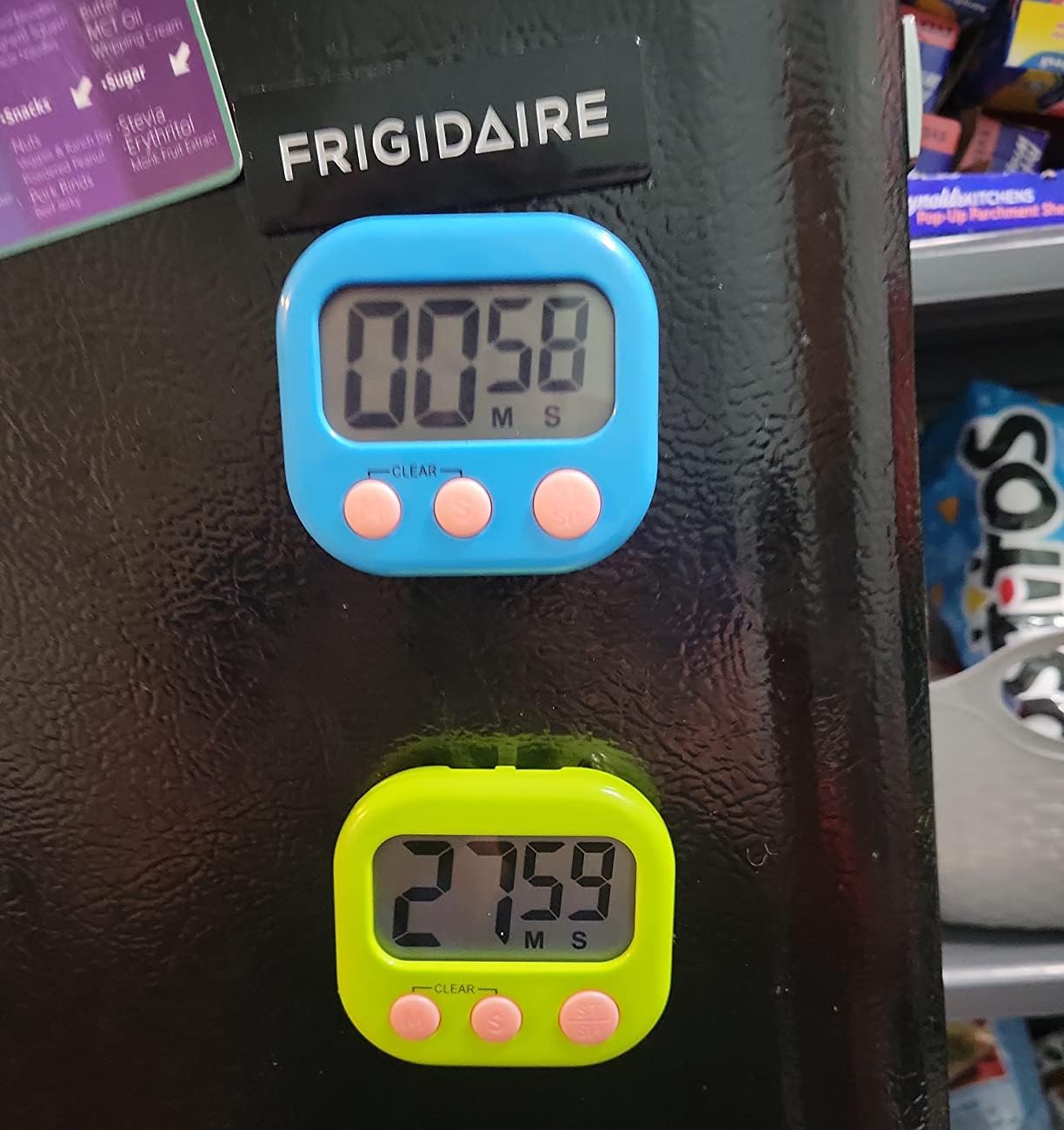 Ownlan Magnetic Digital Classroom Timer for Kids, Large Display, White - Image 4