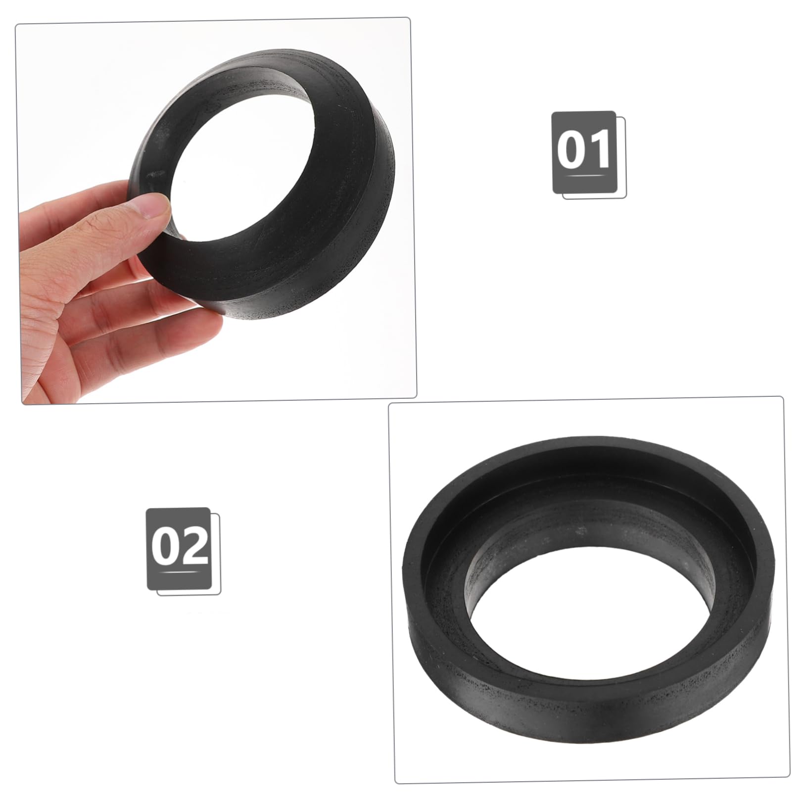 SHINEOFI 3 Set Guarnizioni per Kit Riparazione per Cisterni e Facile e Sicuro Accessori per Wc e Resistente Al