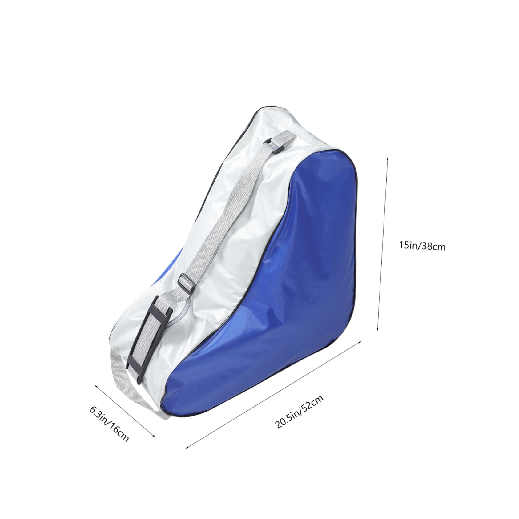 INOOMP Roller Skate Carrier Bag Wear Resistant Organizer for Skates Convenient Outdoor Pouch with Zipper Durable and Stylish Design for Adults