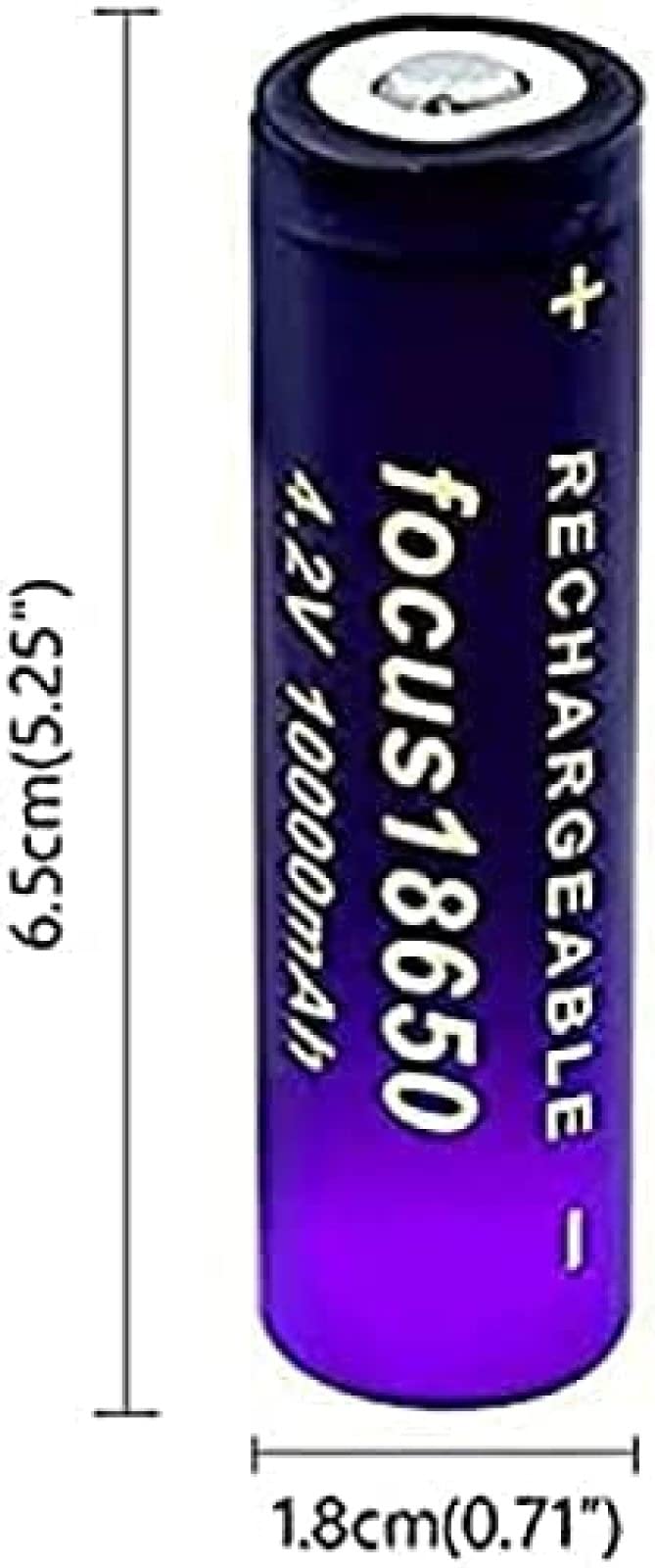 Batería Recargable De 4.2V Batería De 10000Mah Batería Recargable De Iones De Litio De Alta Capacidad 4.2V,8 Piezas