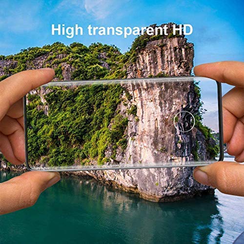 Image of Screen Protector for Samsung Galaxy S20 Ultra Black Tempered Glass Edge-to-Edge 3D Screen Guard With Installation Kit