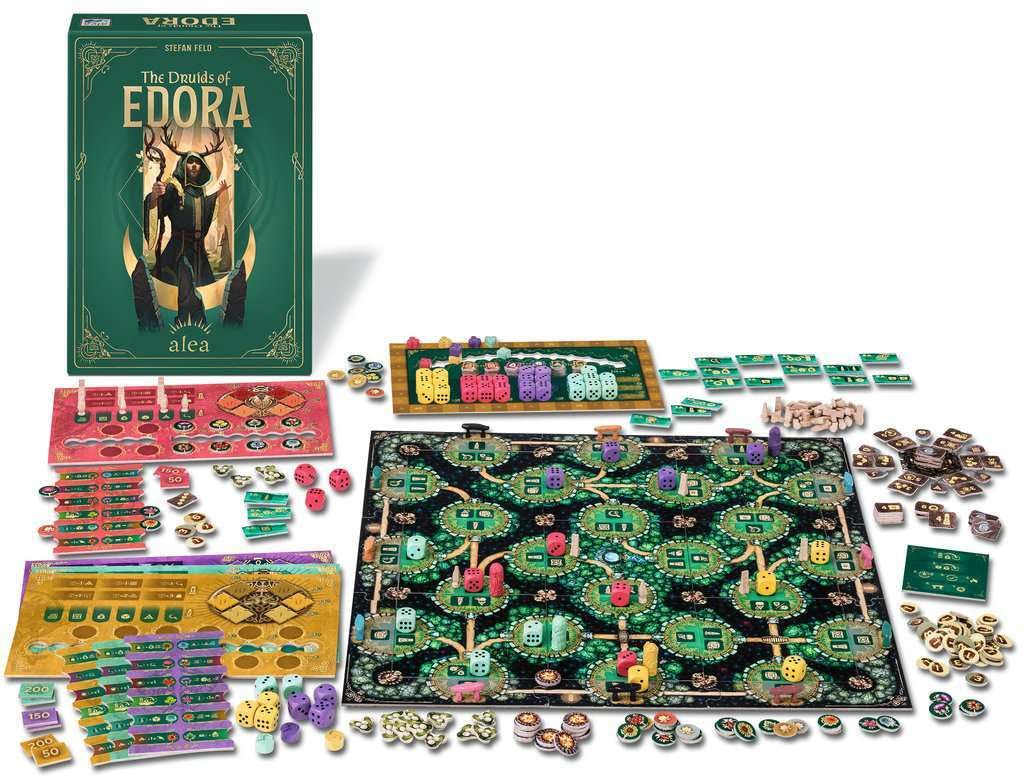 Ravensburger - The Druids of Edora, Juego de Estrategia a Partir de 14 años | Juego de estrategia The Druids of Edora, recomendado a partir de 14 años, en reuniones familiares, en una partida compartida.