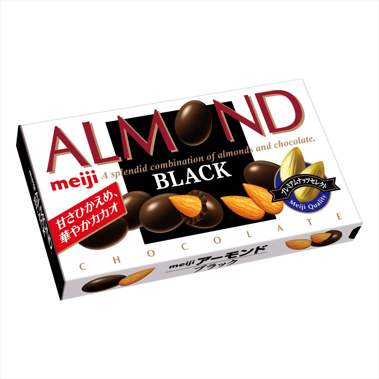 Amazon.co.jp: 明治 アーモンドブラック 84g : 食品・飲料・お酒