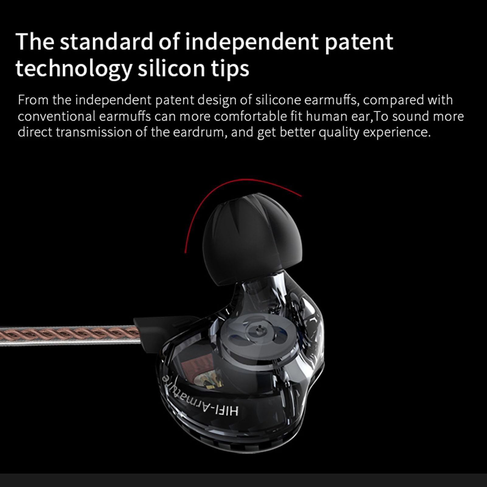 ZST Auriculares Intrauditivos, 1BA Plus 1DD Auriculares con Cable Auriculares con Cable Profesionales, Monitores en los Oídos Auriculares con Cable para iPod, Regalos