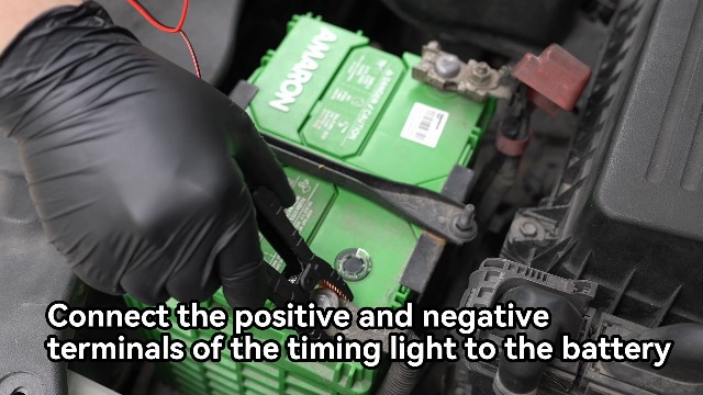 Image of Timing Light 12V Ignition Timing Light Automotive Strong Flash Timing Lights with Sliding Sensor Clip,Long Test Lead, Reverse Polarity Protection, Overload Protection for Car, Motorcycle Petrol Engine