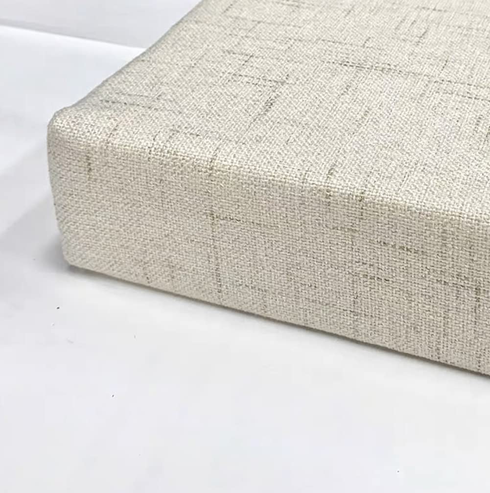Yuly Cuscino per panca a 2/3 posti, imbottitura in schiuma ad alta elasticità, per panca da giardino con fondo antiscivolo, per mobili, sedie lunghe, cucina, altalena, patio (beige)