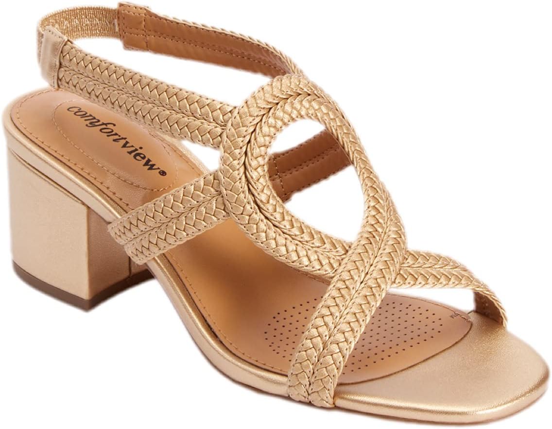 Comfortview Women's Wide Width The Dorothy Sandal