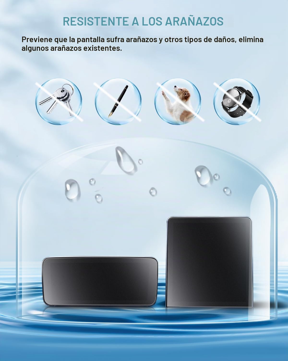 CDEFG Compatible con Mercedes-Benz Clase C W206 GLC X254 2021-2023 2024 2025 Navegación Protector de Pantalla 9H Antihuellas GPS Mate Tempered Glass Protector de Pantalla Accesorios 2 Piezas