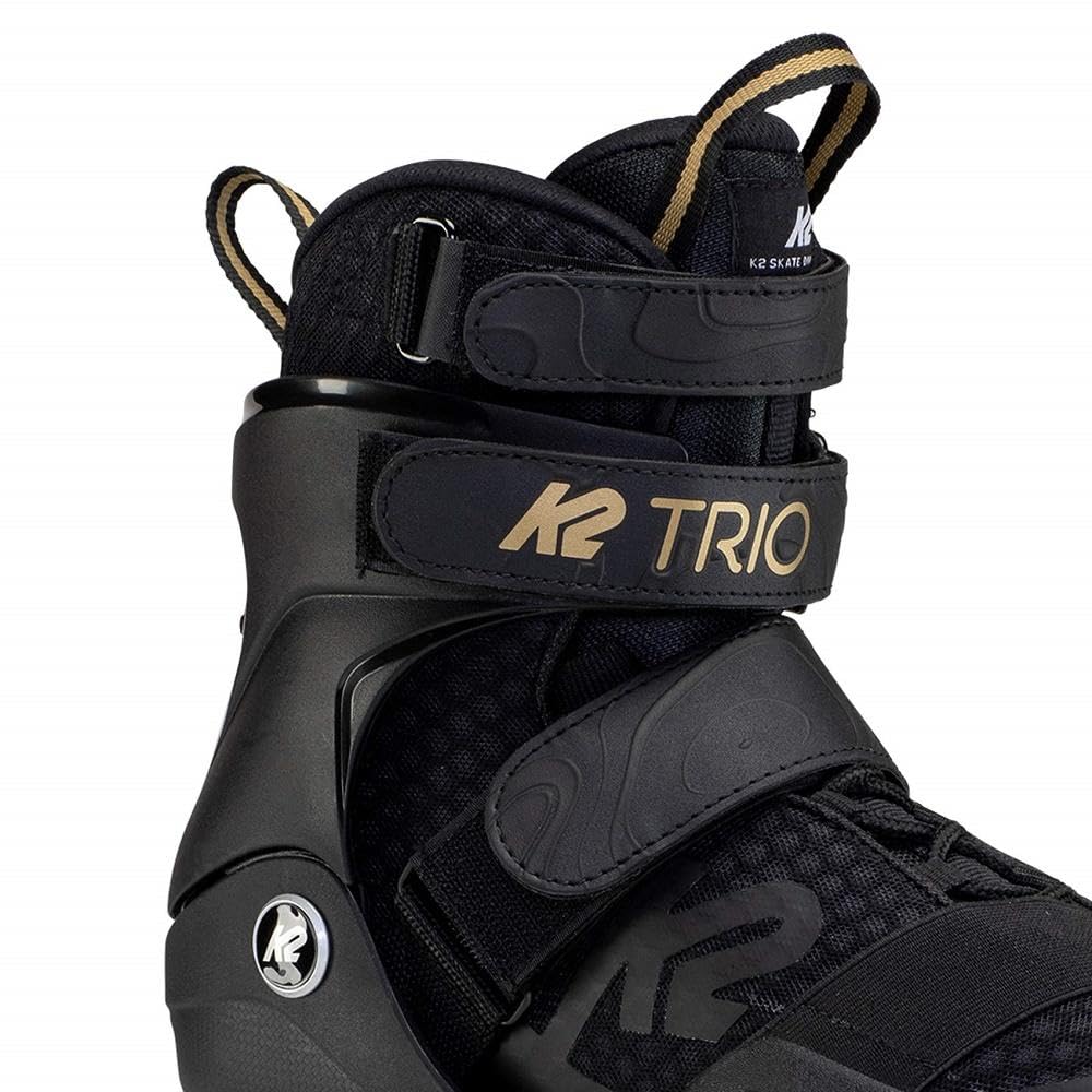 K2 Trio 110 Inline Skate 2021 Black/Gold