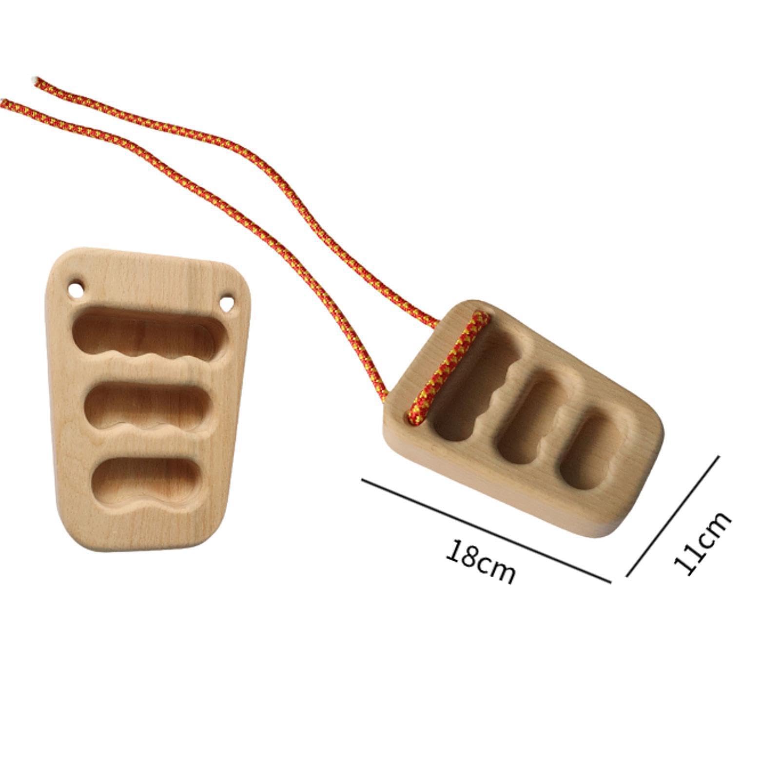 Tabla para Colgar con Agarre para Dedos de Escalada, diseñada para Todas Las Edades, Optimiza la Fuerza de los Dedos para un Mejor Rendimiento en la Escalada, estación