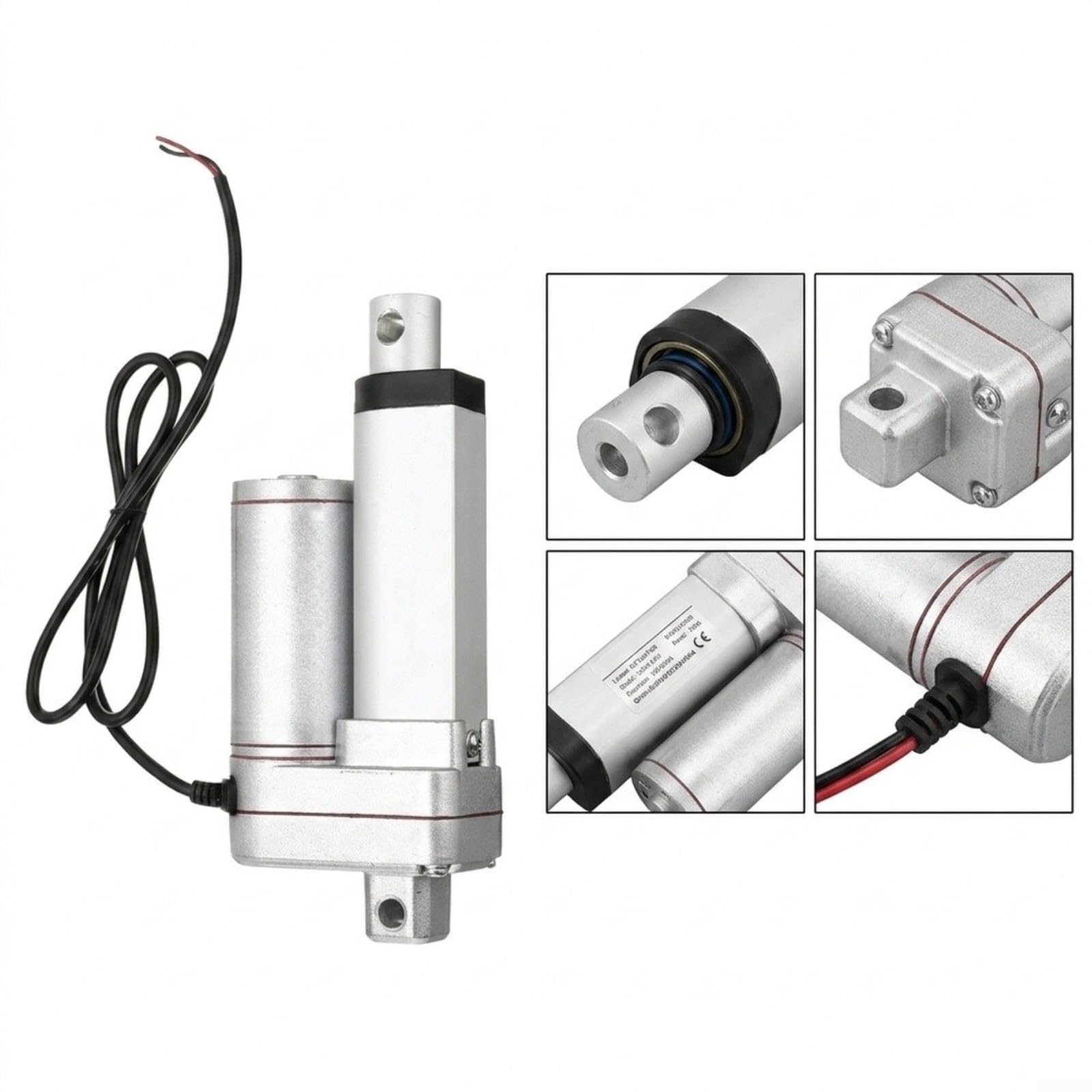 Attuatore lineare 1000N 12/24V Per Industriale, 50Mm 5Mm/s