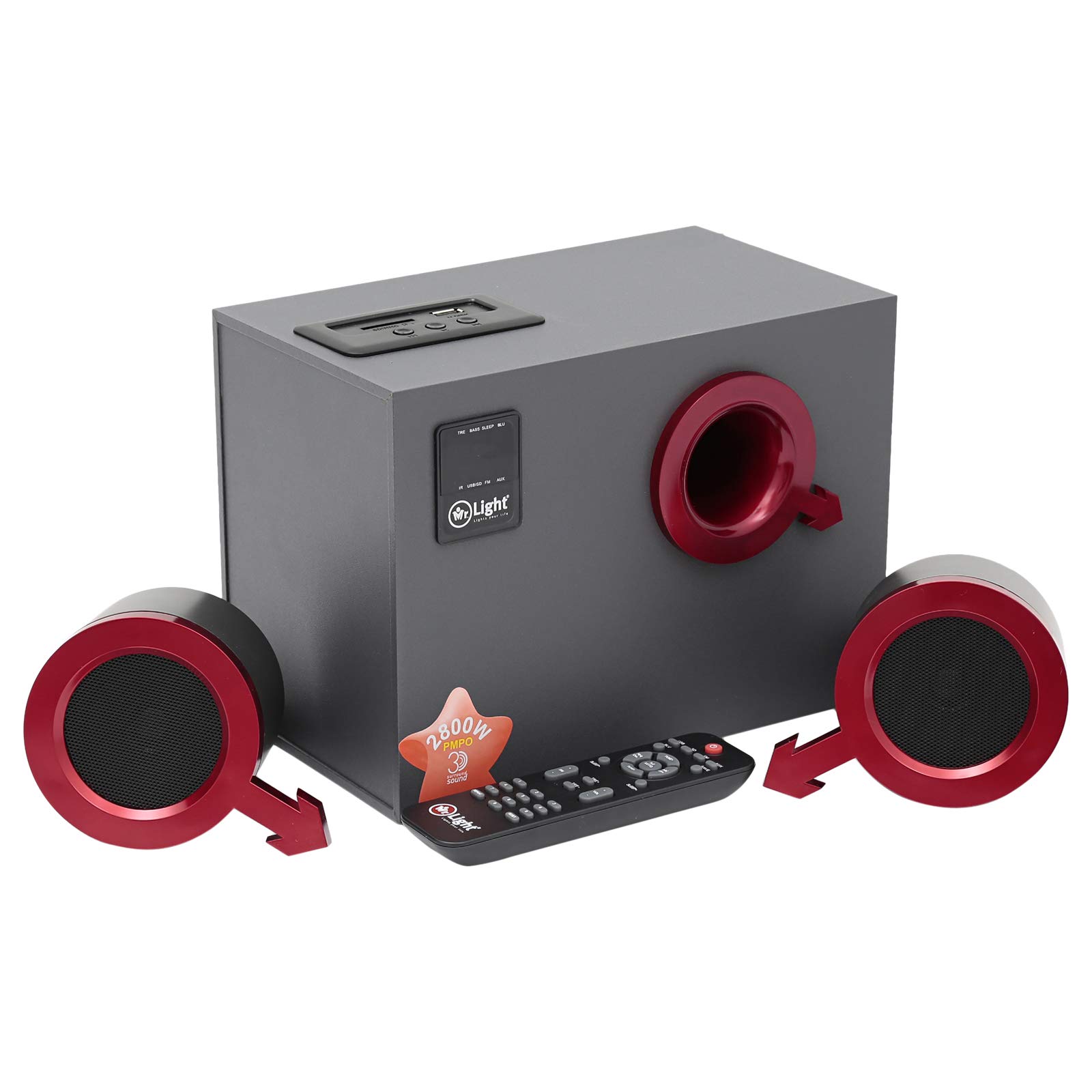 Mr. Light 2.1CH Multimedia Speaker 