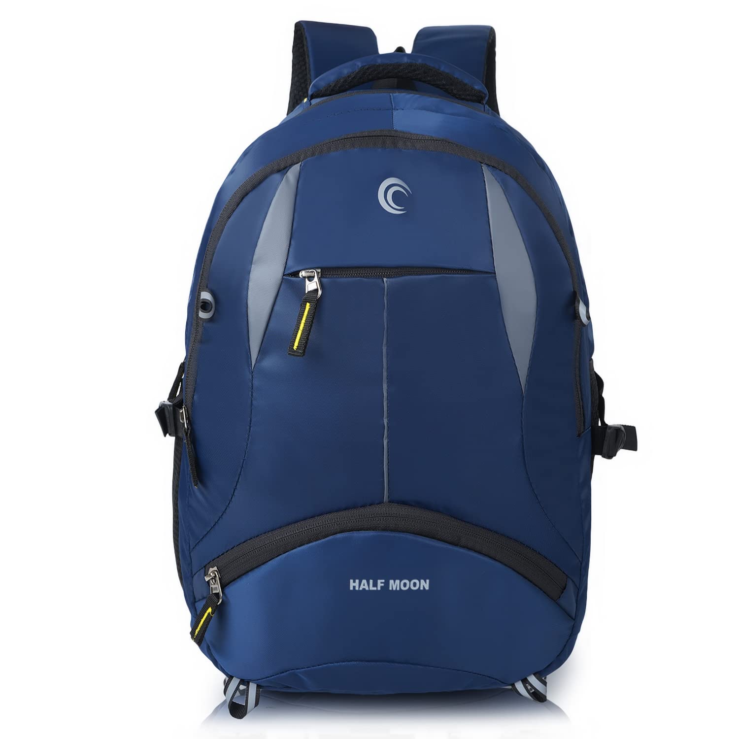 Half Moon Essence 35L Water Resistant 17.3" Laptop Backpack For Men/Backpack For Men|Office Bag For Men/Office Bag For Women With Padded Laptop Compartment|Multiple Pockets & Rain Cover (Blue) (B0C4F3BLNF) Amazon Price History, Amazon Price Tracker
