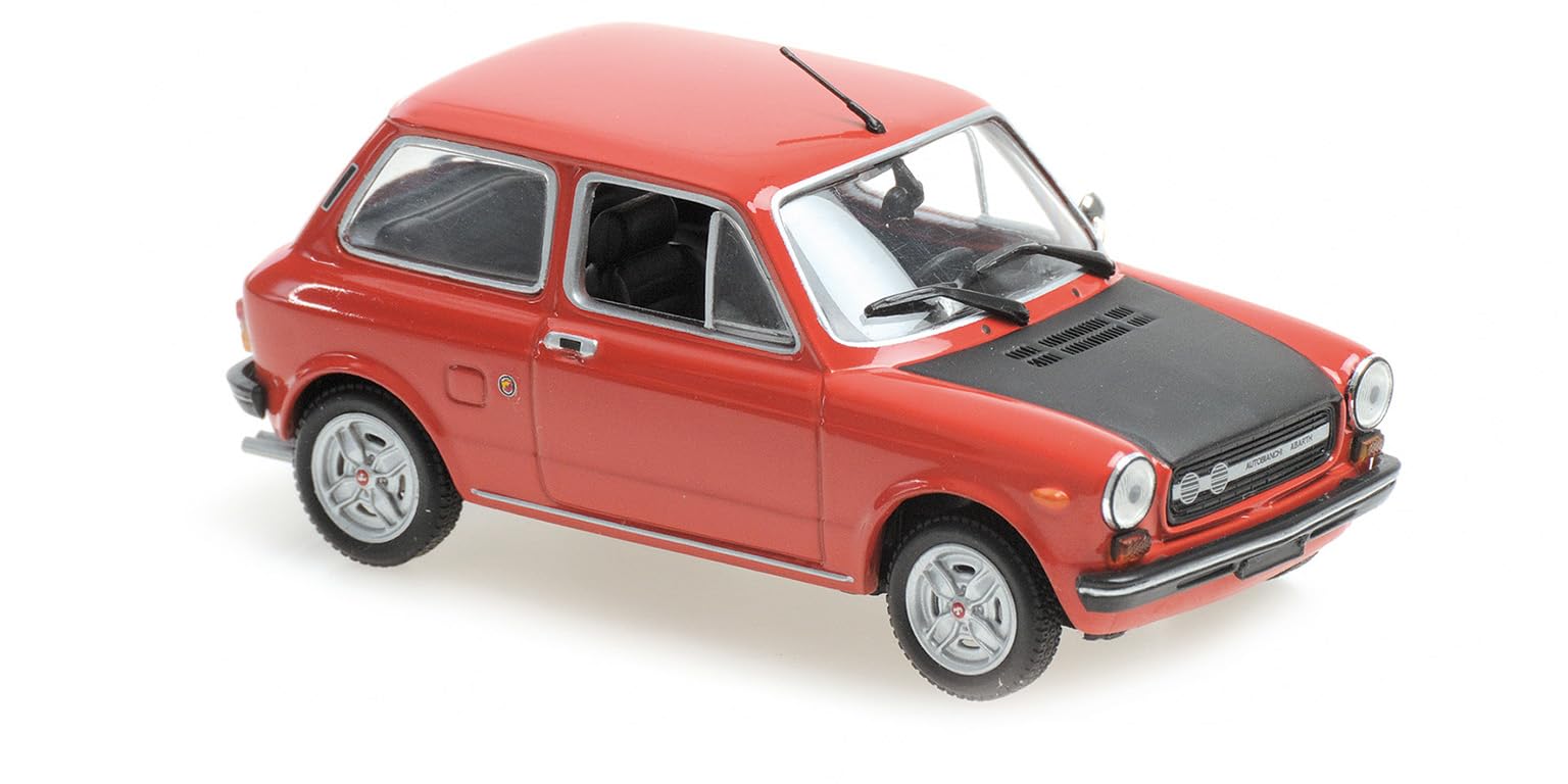 MAXICHAMPS 940121171 1:43 Autobianchi A112 Abarth-1974-Red Auto da