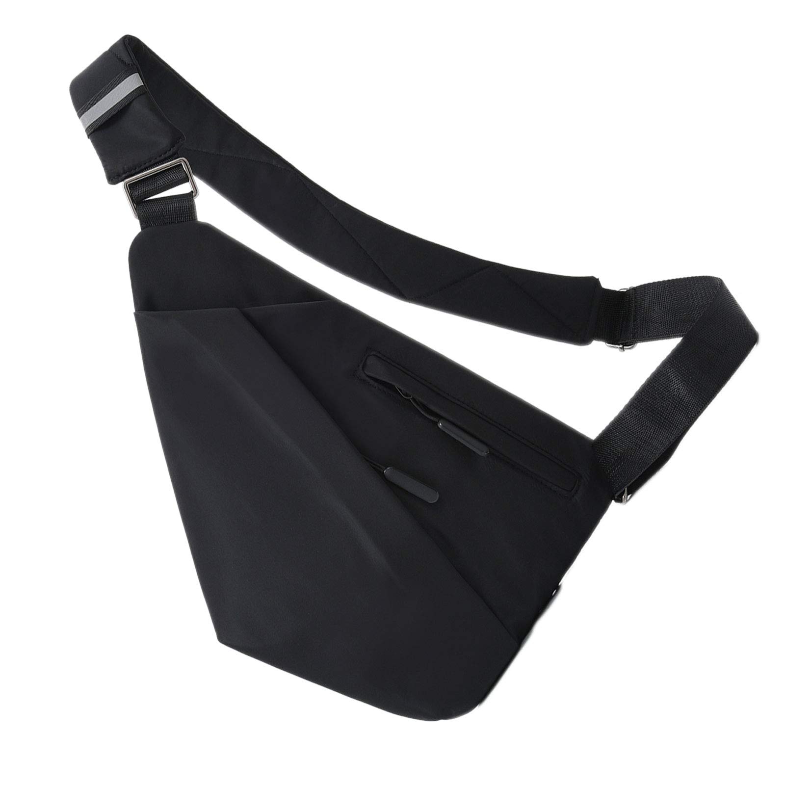 Anti-Thief Sling Bag - Slim, Lightweight & Water Resistant CrossBody Shoulder Bag/Chest Bag