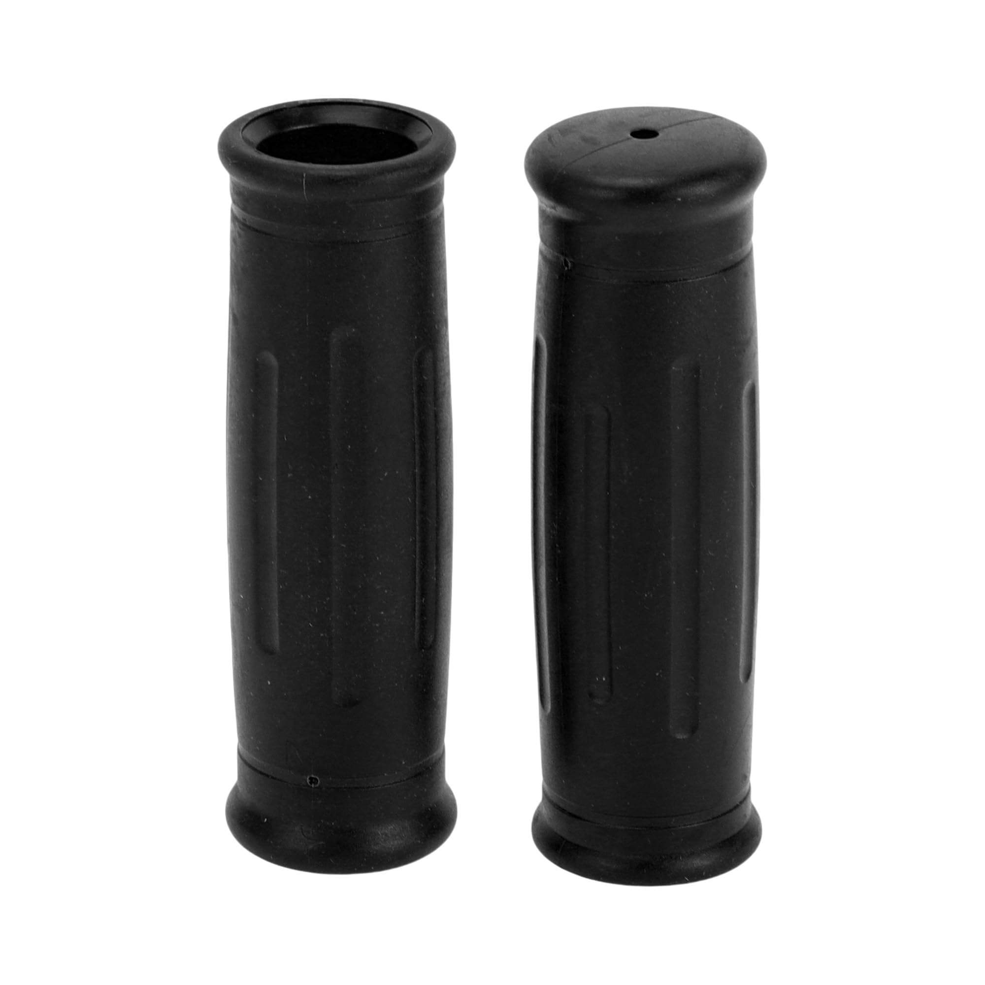 TUCKBOLD Bike Handlebar Grips Covers 85mm Long Lightweight | Cycling End Grip Protector Black 1 Pair