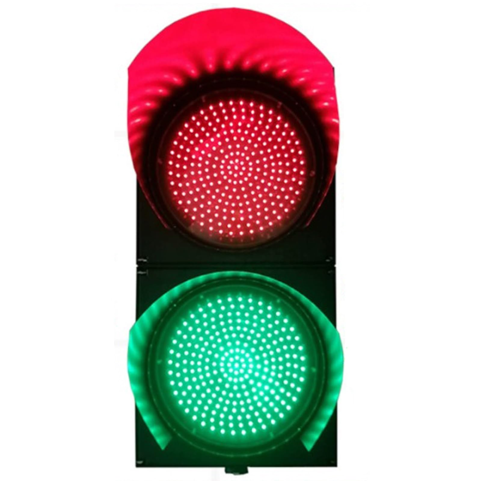 Semaforo, Segnale Luminoso Rosso/verde, Luce Industriale Della Baia Della Banchina Di Carico, Indicatore Luminoso Impermeabile Per Esterni, Adatto Per Strisce Pedonali, Cantieri Edili(AC 220V,200mm/8i