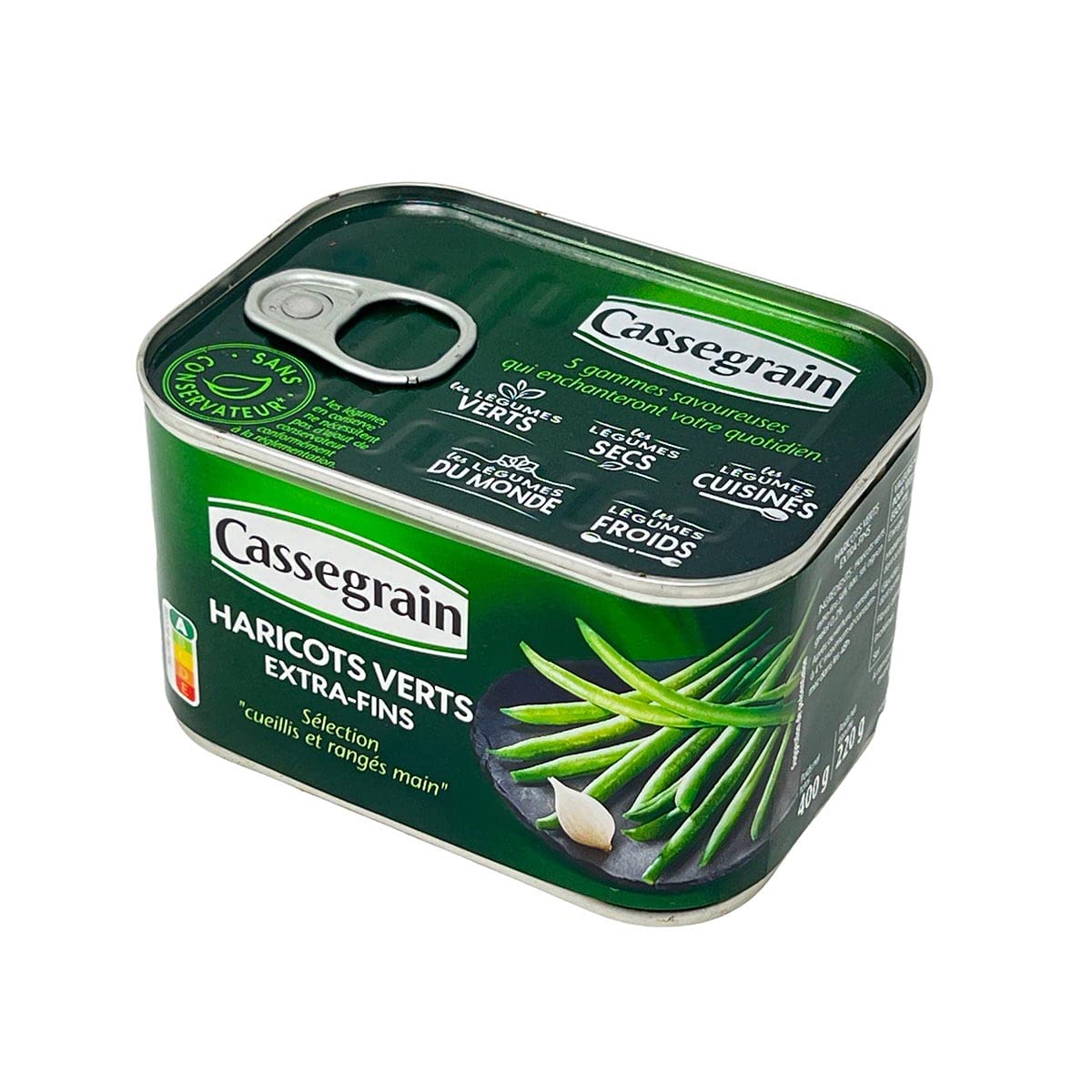 Cassegrain Grüne Bohnen extra fein Haricots Verts extra-fins 400 Gramm