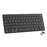 Atlantis ARGO 900 Mini Tastiera Ultraslim - Wireless senza fili RF + Bluetooth