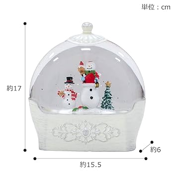 函館クリスマスファクトリー　LED付きスノードーム Amazon.co.jp: 函館ファクトリ－ クリスマス スノーイングライト
