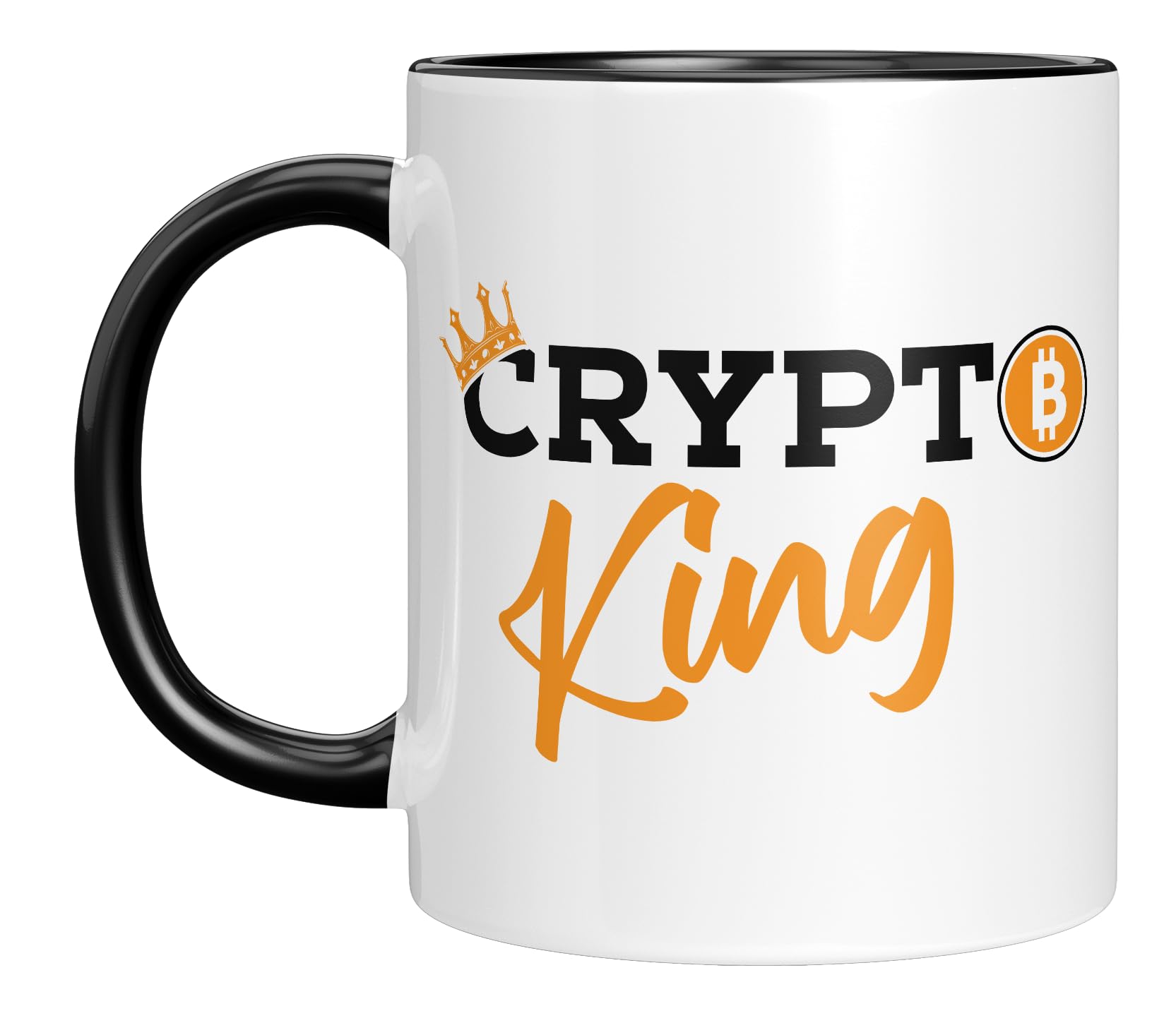 Taza Impresa Con Texto En Alemán – Bitcoin Millionaire – Regalos