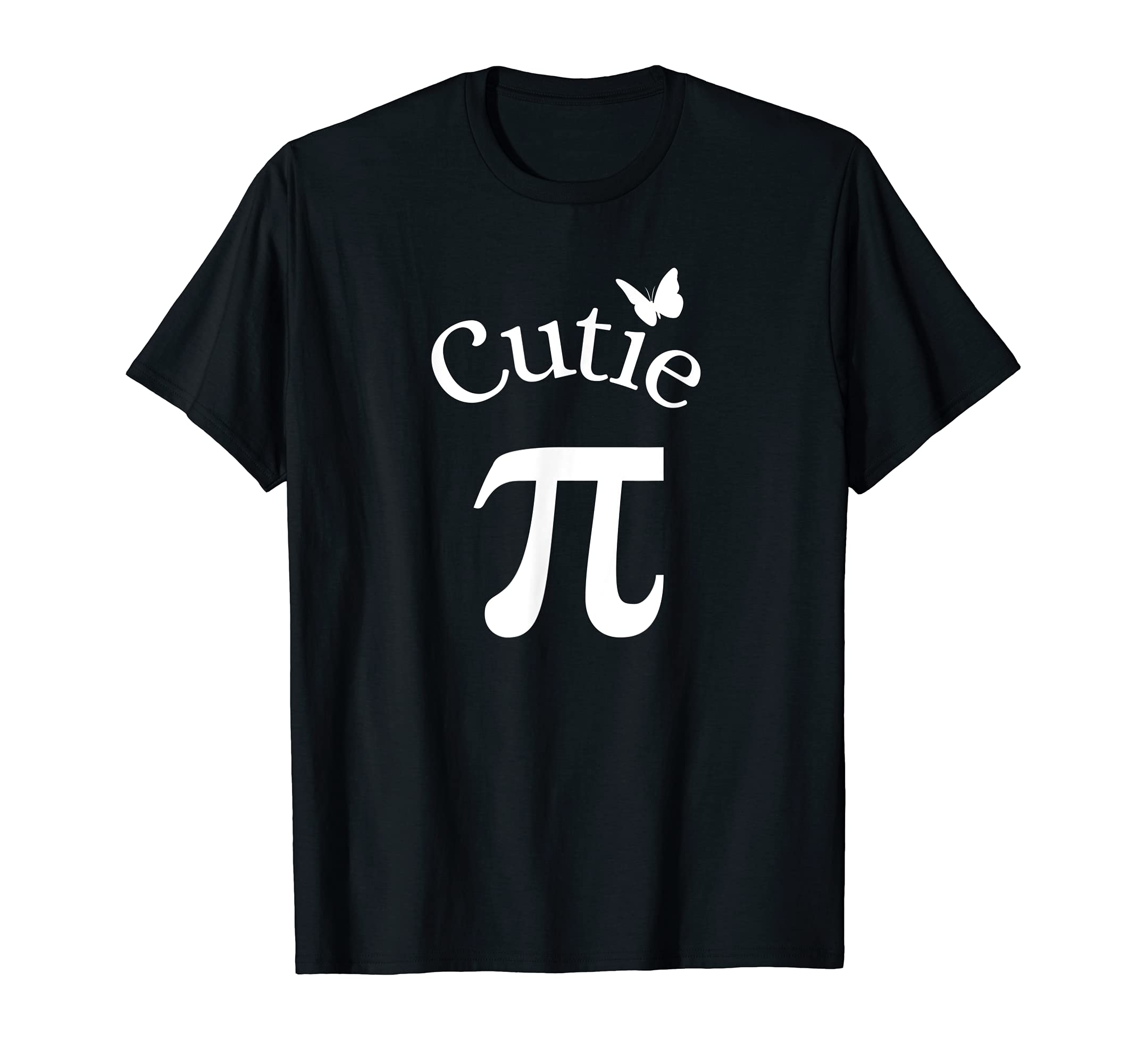 Cutie PiCute Pi Funny Cutie Pi Math Pie Butterfly Adorable Math Pun T-Shirt