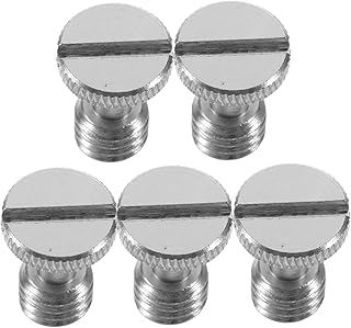 KONTONTY Camera Mount Parts 5pcs Camera Fixing Screw Camera Tripod Camera Screw 3/8 Camera Mount Thumb Screw Camera Mounting Screws Camera Thumb Screw 3/8 Camera Thumbscrew Adapter