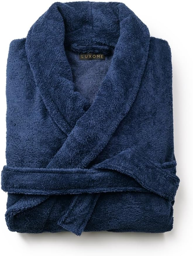 LUXOME Resort Bathrobe | Mid-length | Unisex | Soft & Absorbent | Viscose from Bamboo Blend | S, M, L, XL Sizes