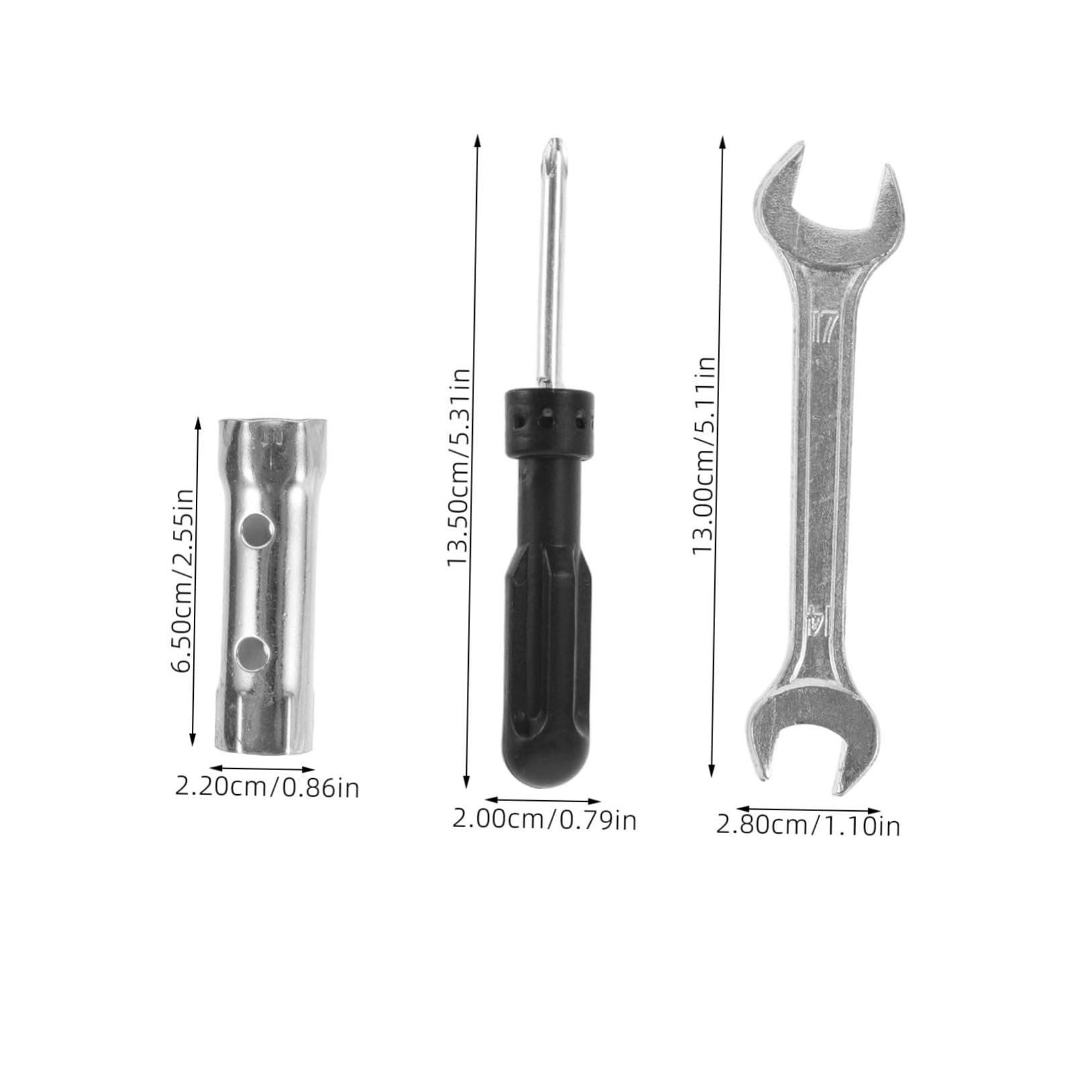Alipis 4 Sets Maintenance Tool Kit Plug Socket Wrench Set Atv Repair Wrenches Tools for Repair