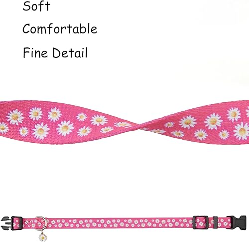 Miniatura 5 de Lindo collar de perro para perros pequeños, collar de perro pequeño para hembras y machos, collares de perros niños y niñas, collar de perro de